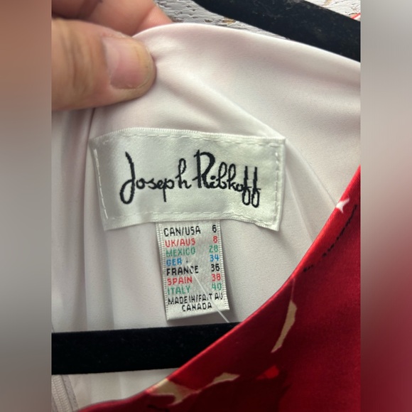 Joseph Ribkoff Red Dress - Picture 8 of 11